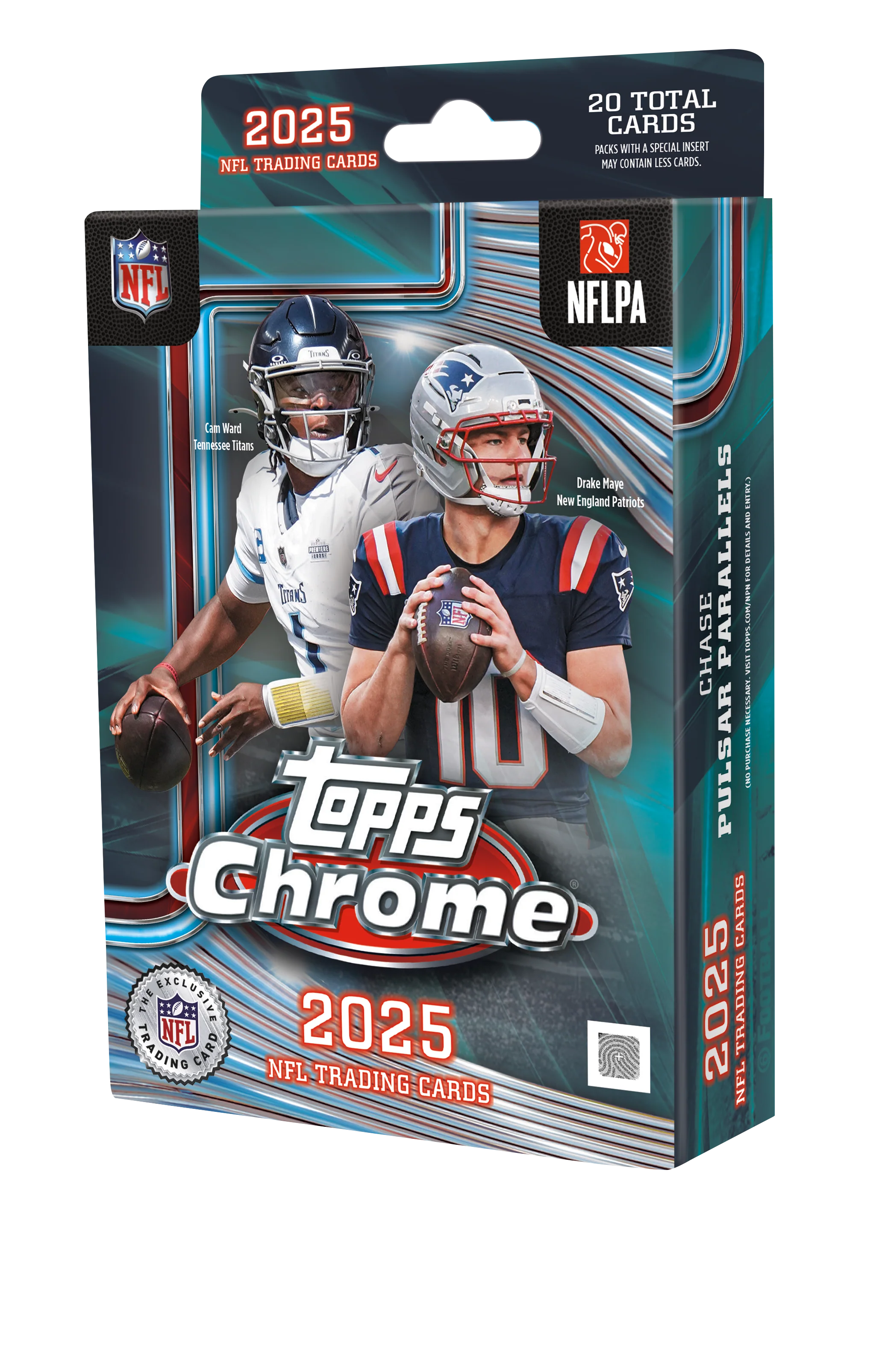 2025 Topps Chrome® Football - Hanger Box