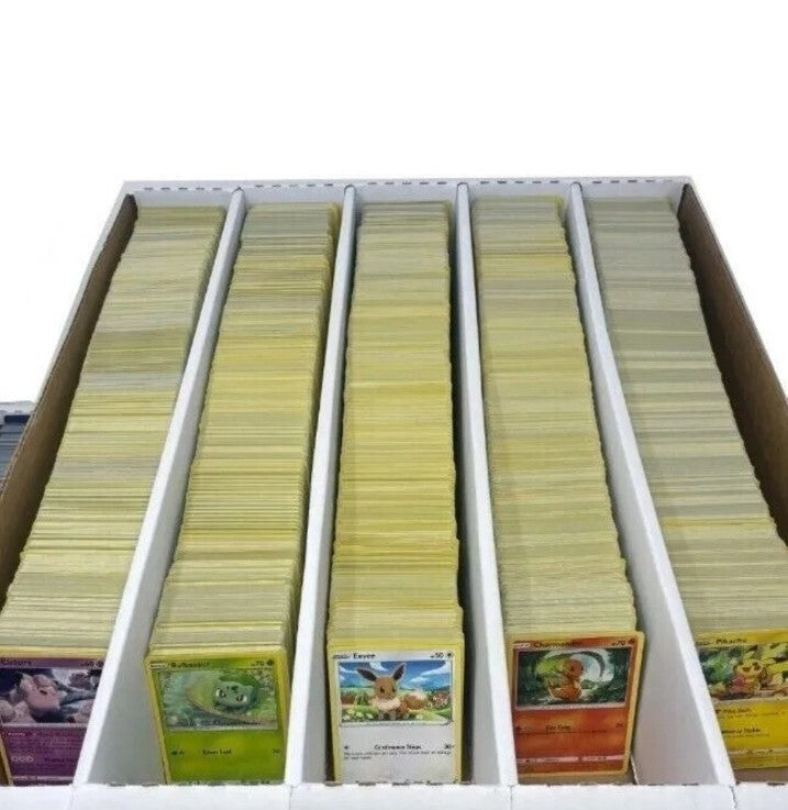 200 Pokemon Card Bulk Lot, Commons, Uncommons & Rares!
