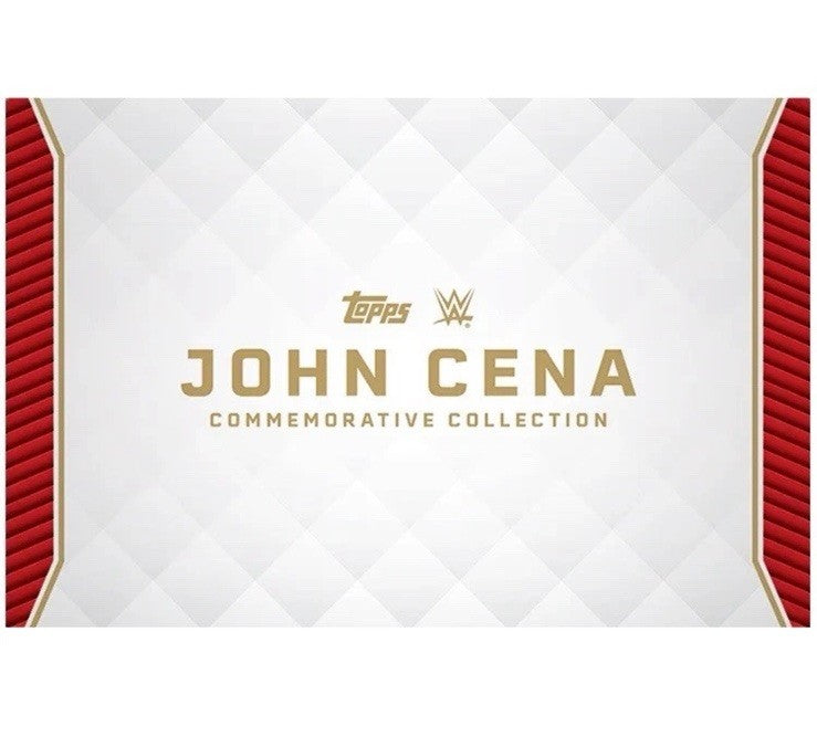2025 WWE Topps John Cena Commemorative Collection